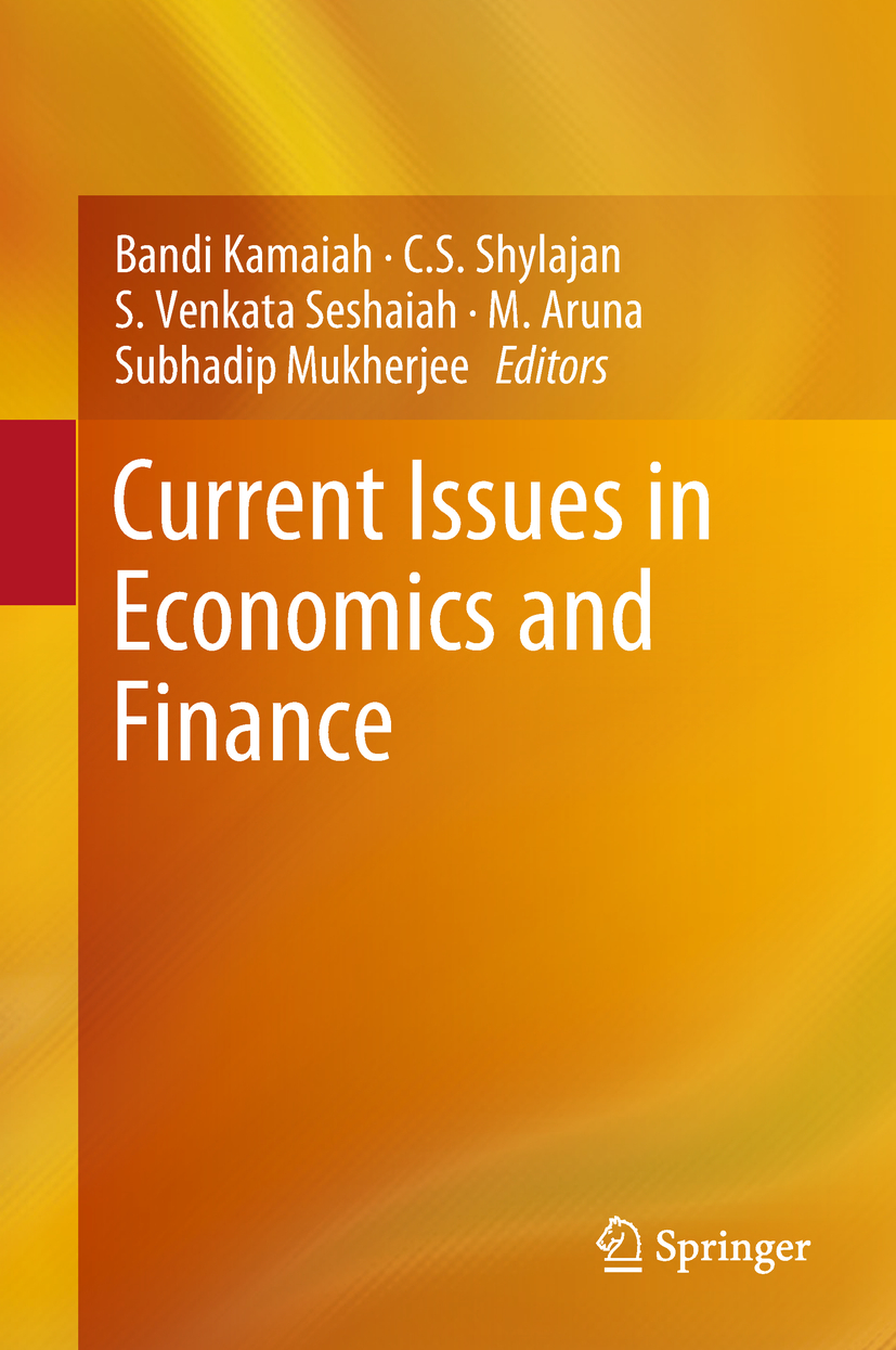 Aruna, M. - Current Issues in Economics and Finance, ebook