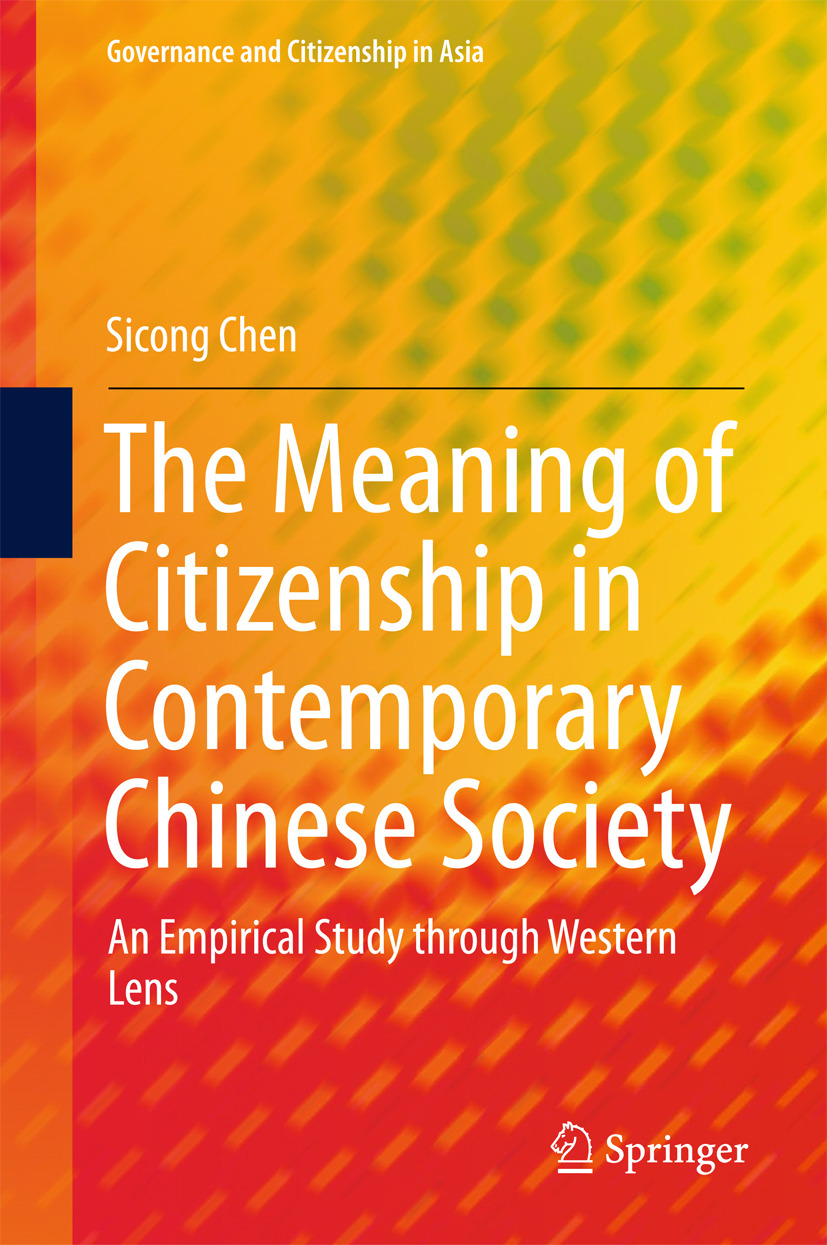 Chen, Sicong - The Meaning of Citizenship in Contemporary Chinese Society, ebook