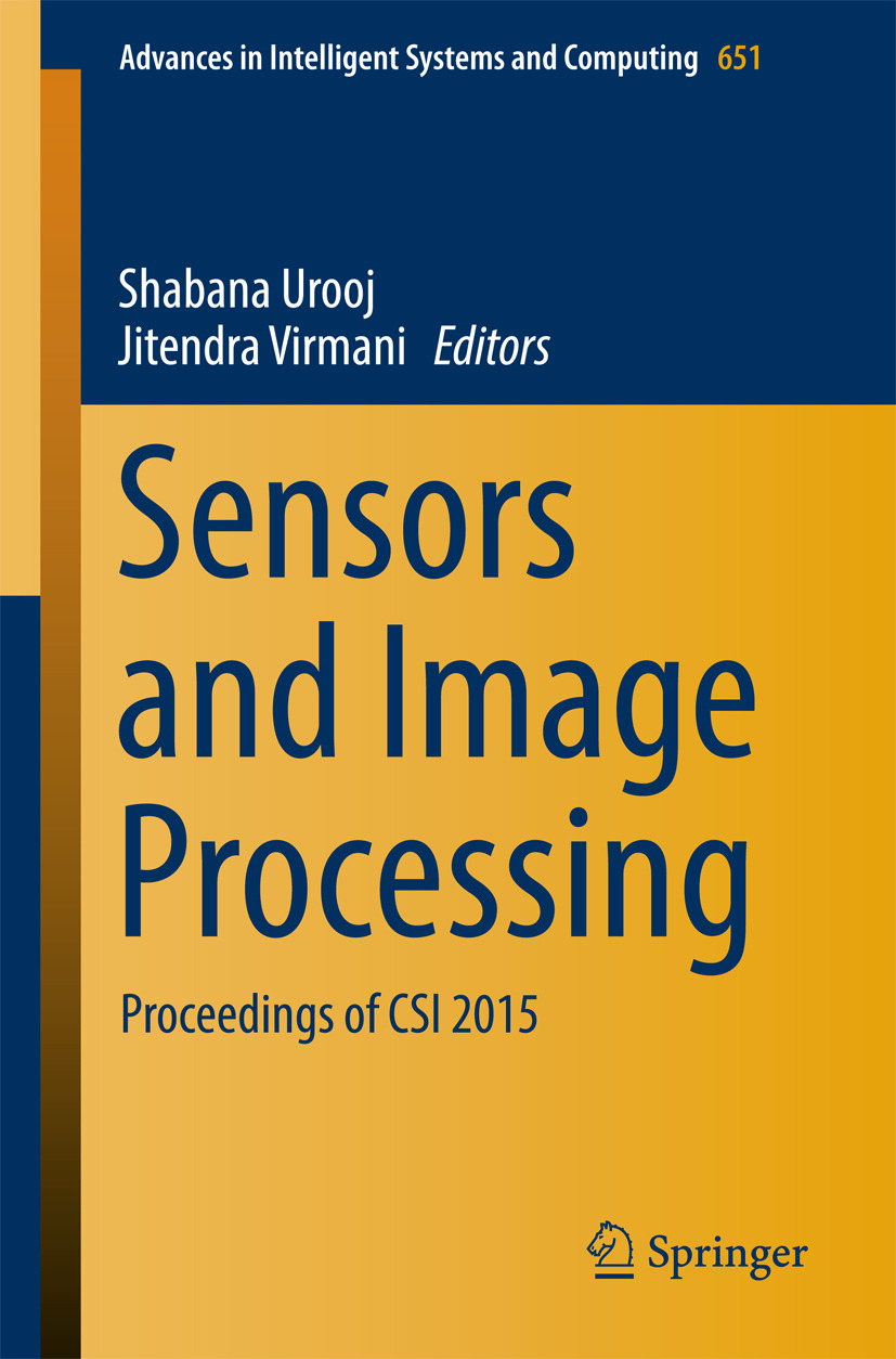 Urooj, Shabana - Sensors and Image Processing, e-bok