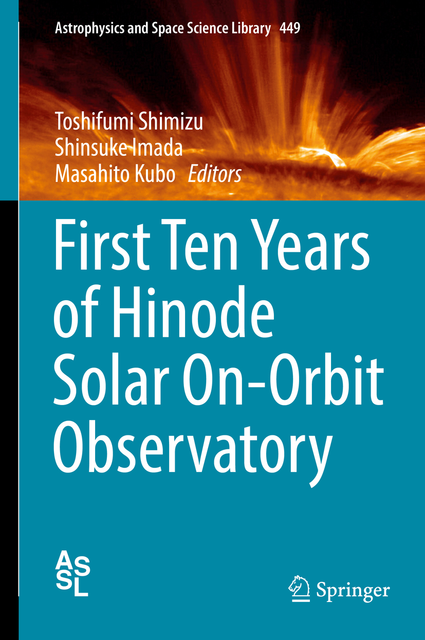 Imada, Shinsuke - First Ten Years of Hinode Solar On-Orbit Observatory, ebook