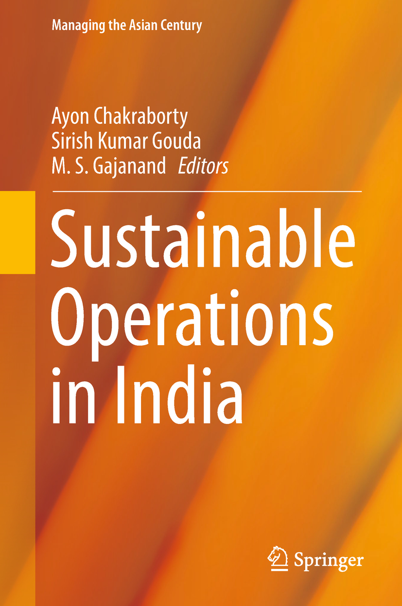 Chakraborty, Ayon - Sustainable Operations in India, ebook
