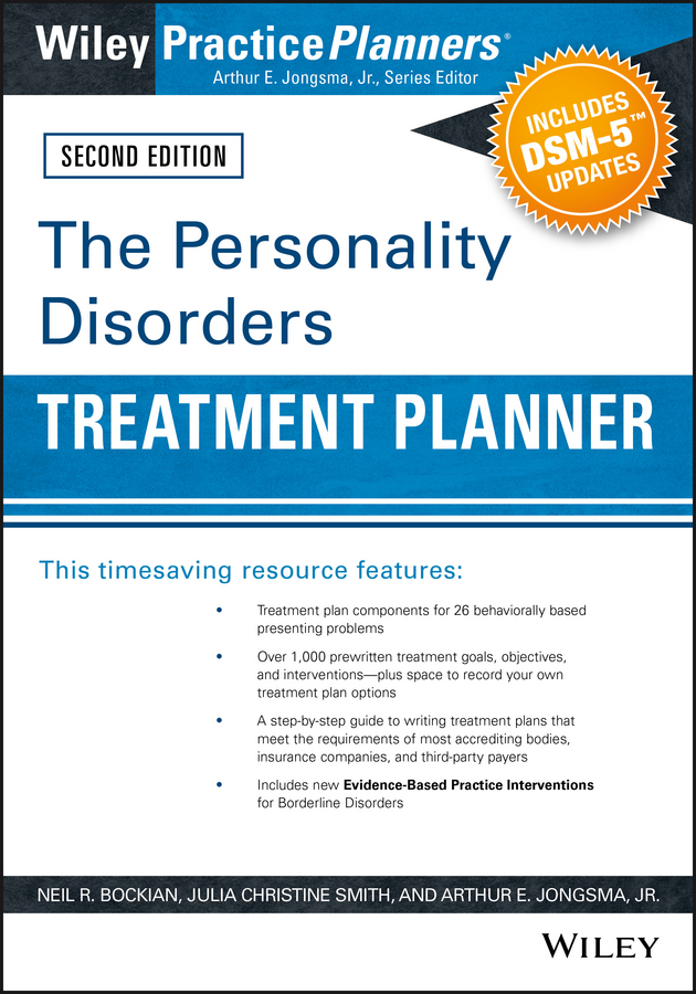 Bockian, Neil R. - The Personality Disorders Treatment Planner: Includes DSM-5 Updates, ebook