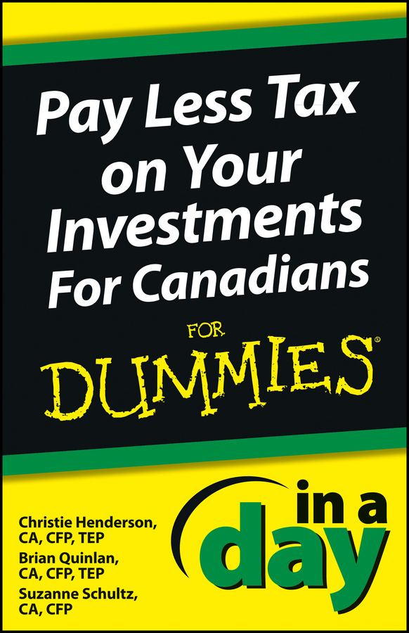 Henderson, Christie - Pay Less Tax In a Day For Canadians For Dummies, ebook
