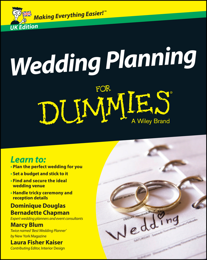 Chapman, Bernadette - Wedding Planning For Dummies, e-kirja