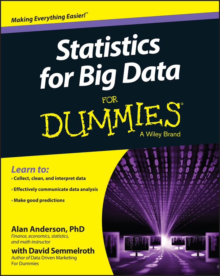 Anderson, Alan - Statistics for Big Data For Dummies, ebook