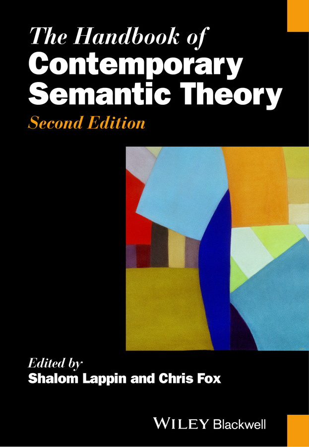 Fox, Chris - The Handbook of Contemporary Semantic Theory, ebook