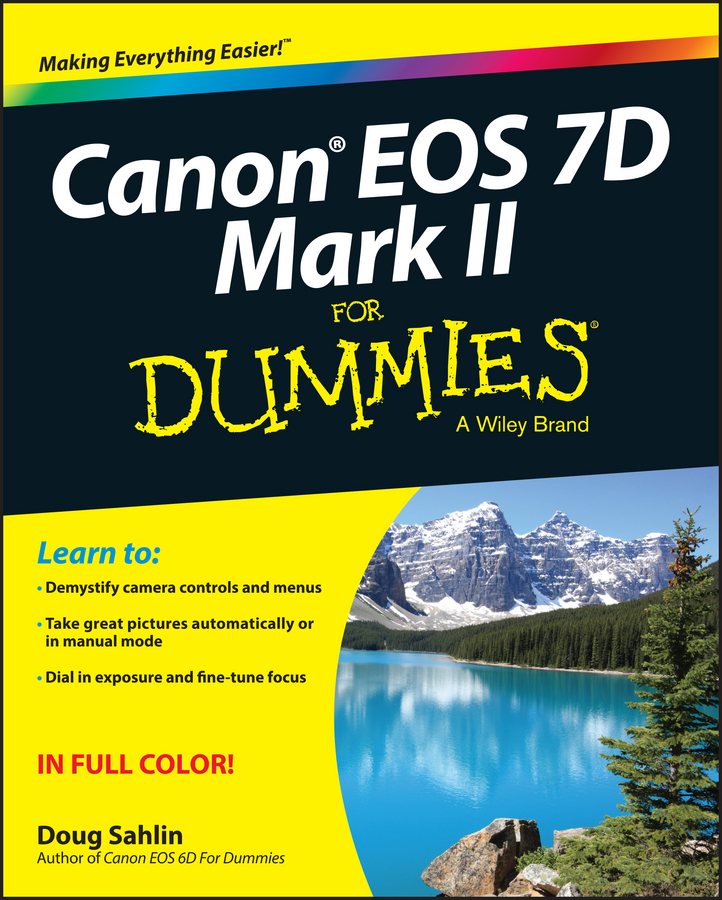 Sahlin, Doug - Canon EOS 7D Mark II For Dummies, ebook