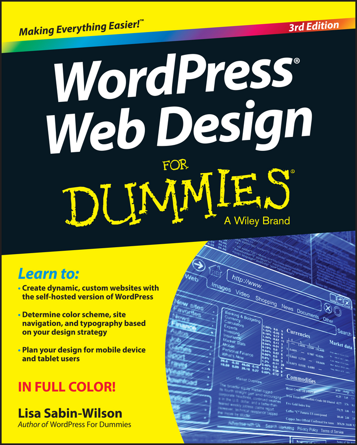 Sabin-Wilson, Lisa - WordPress Web Design For Dummies, ebook