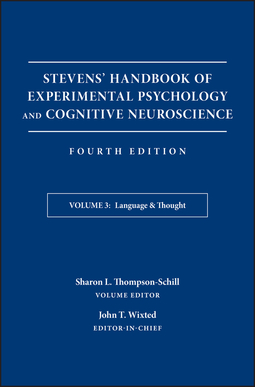 Thompson-Schill, Sharon - Stevens' Handbook of Experimental Psychology and Cognitive Neuroscience, Language and Thought: Developmental and Social Psychology, e-bok