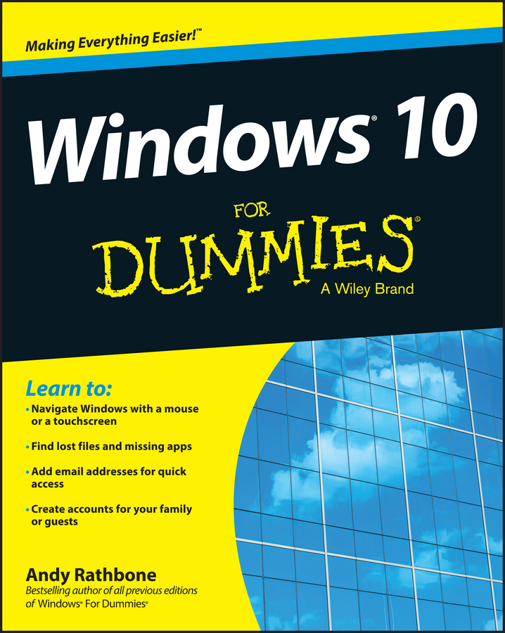 Rathbone, Andy - Windows 10 For Dummies, ebook