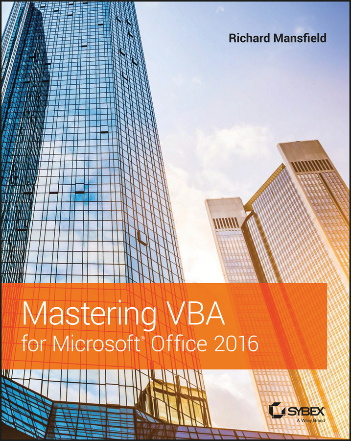 Mansfield, Richard - Mastering VBA for Microsoft Office 2016, ebook