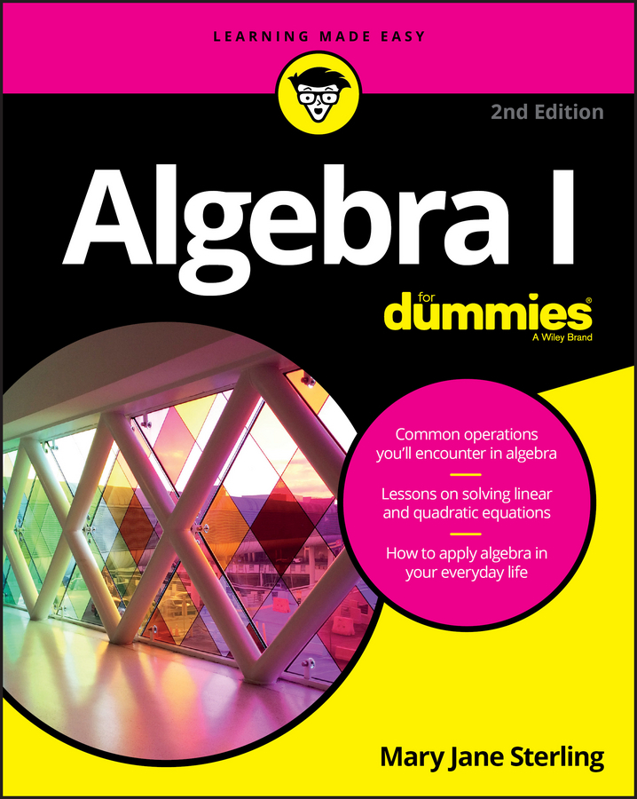 Sterling, Mary Jane - Algebra I For Dummies, ebook