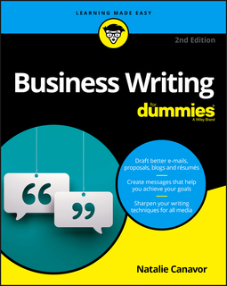 Canavor, Natalie - Business Writing For Dummies, ebook