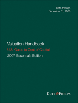 Grabowski, Roger J. - Valuation Handbook: Guide to Cost of Capital 2007, ebook