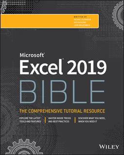 Alexander, Michael - Excel 2019 Bible, ebook