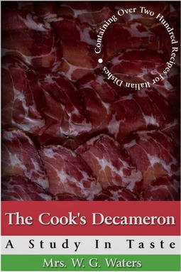 Waters, W. G. - The Cook's Decameron, ebook
