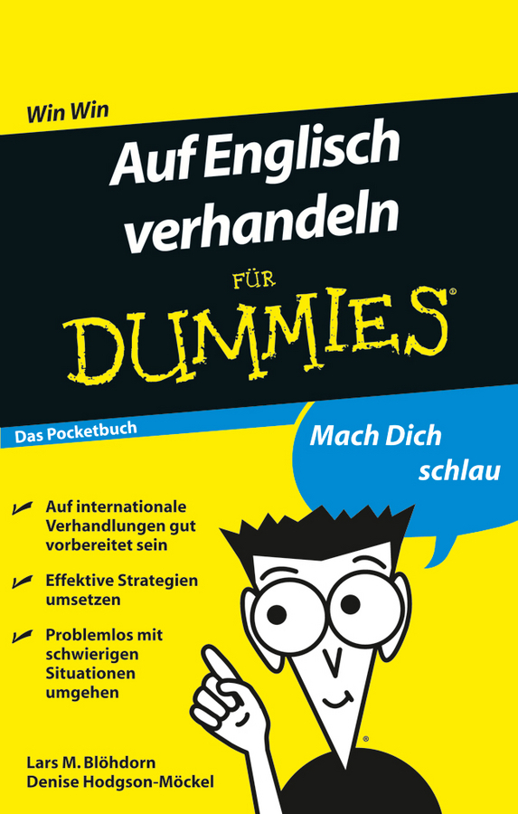 Blöhdorn, Lars M - Auf Englisch verhandeln fur Dummies Das Pocketbuch, ebook