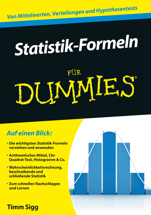 Sigg, Timm - Statistik-Formeln für Dummies, e-kirja