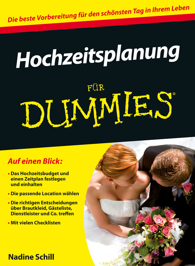 Schill, Nadine S. - Hochzeitsplanung für Dummies, ebook