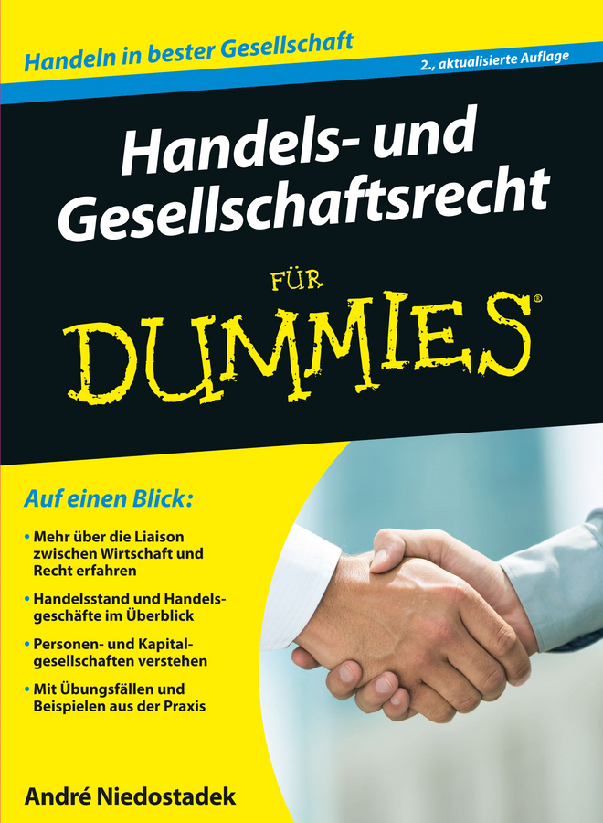 Niedostadek, André - Handels- und Gesellschaftsrecht für Dummies, ebook