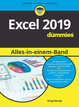 Harvey, Greg - Excel 2019 Alles-in-einem-Band für Dummies, e-bok