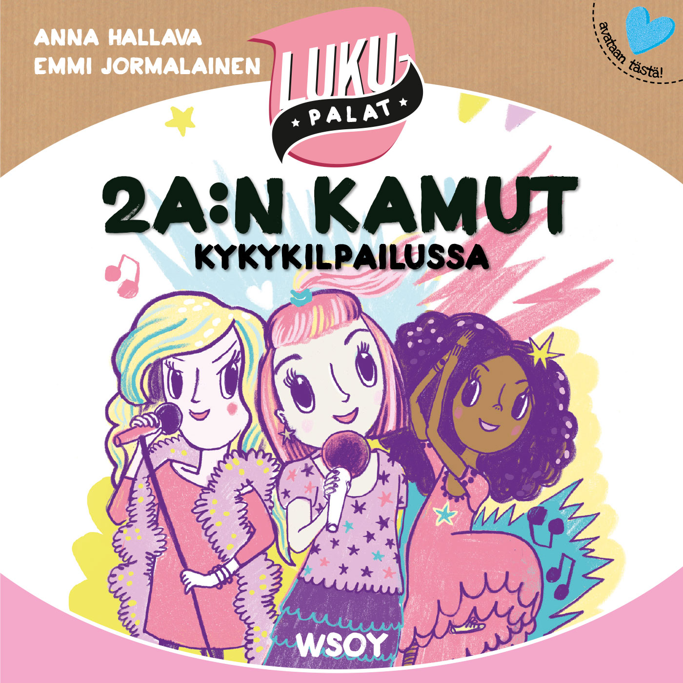 Hallava, Anna - 2 A:n kamut kykykilpailuissa: Lukupalat, audiobook