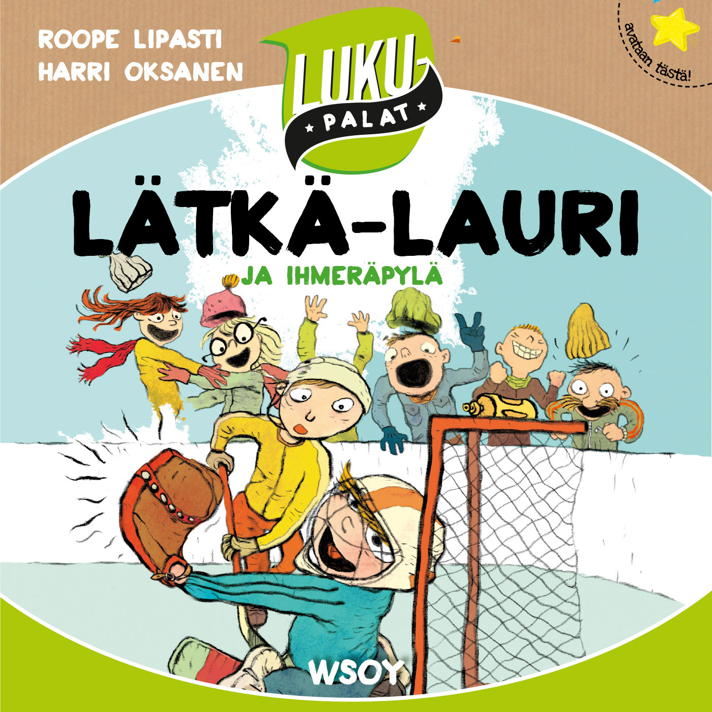 Lipasti, Roope - Lätkä-Lauri ja ihmeräpylä: Lukupalat, audiobook