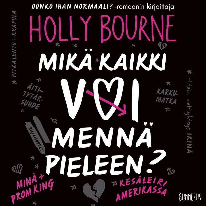 Bourne, Holly - Mikä kaikki voi mennä pieleen?, audiobook