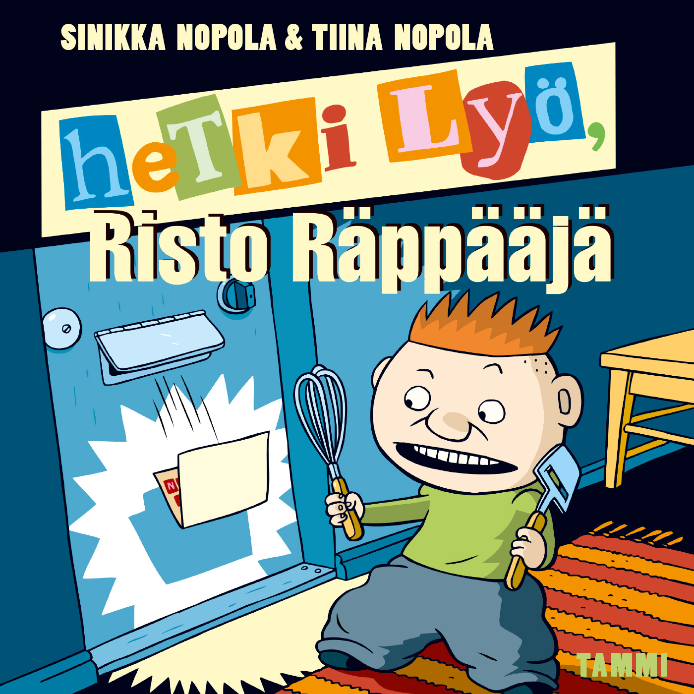 Nopola, Sinikka - Hetki lyö, Risto Räppääjä, audiobook