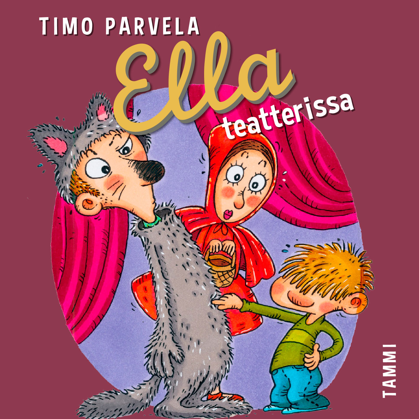 Parvela, Timo - Ella teatterissa, äänikirja