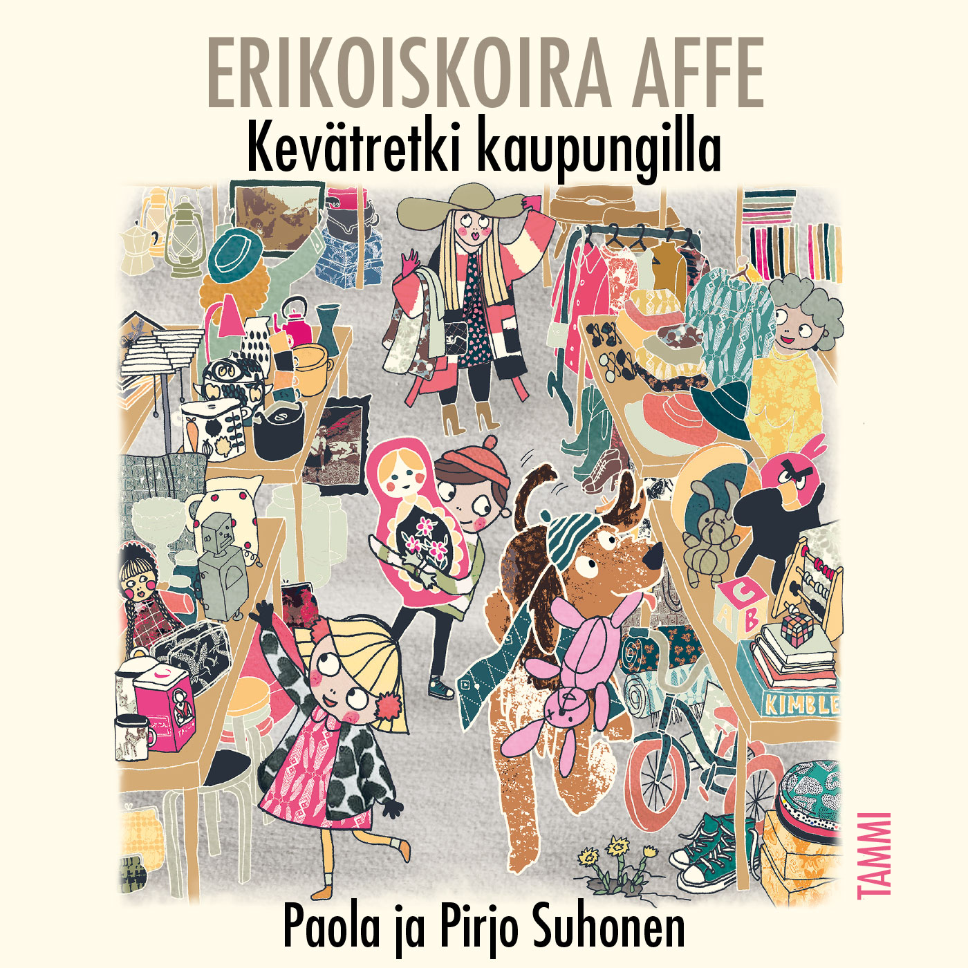 Suhonen, Paola - Erikoiskoira Affe - Kevätretki kaupungilla, audiobook
