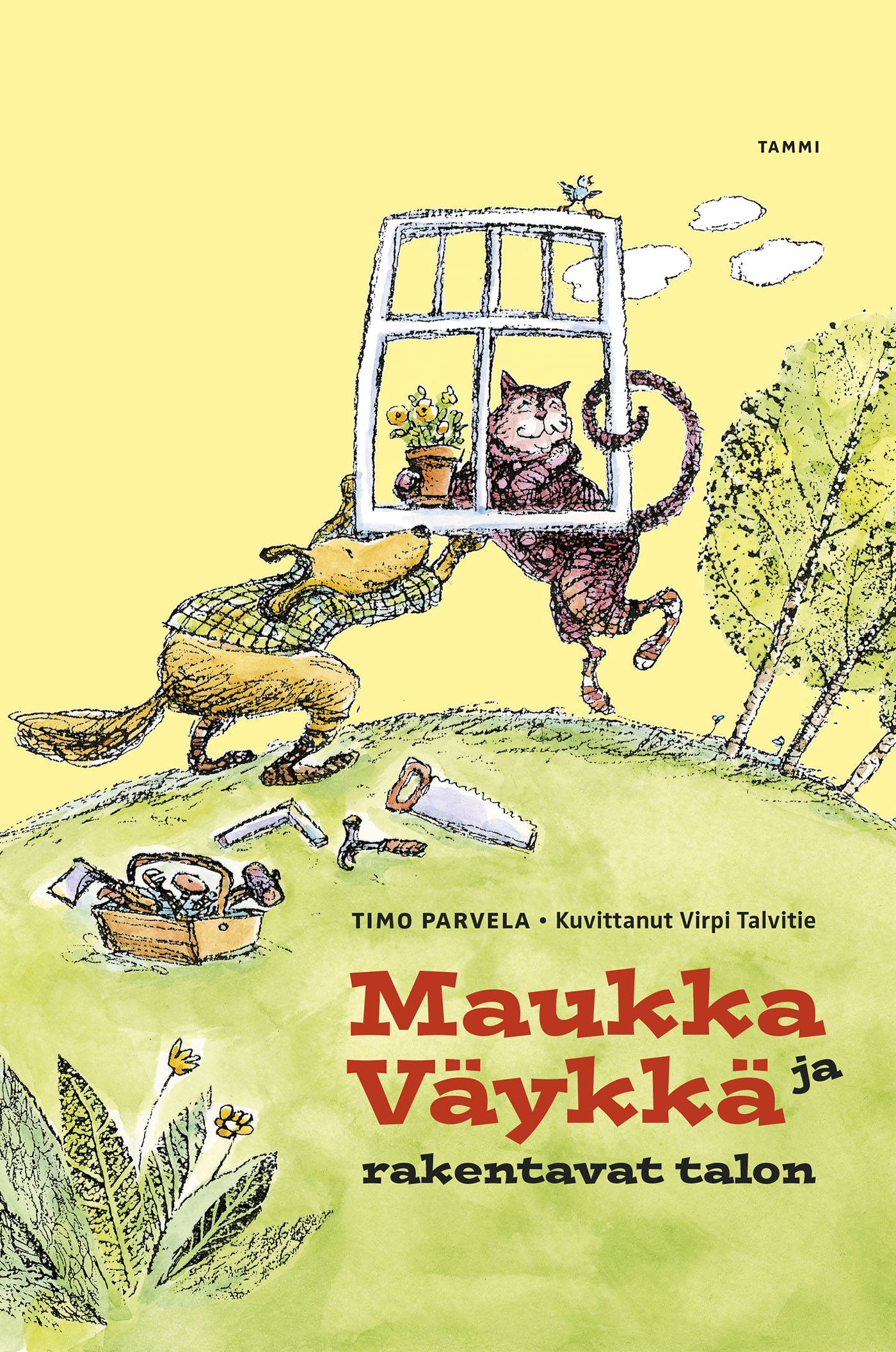 Parvela, Timo - Maukka ja Väykkä rakentavat talon, ebook