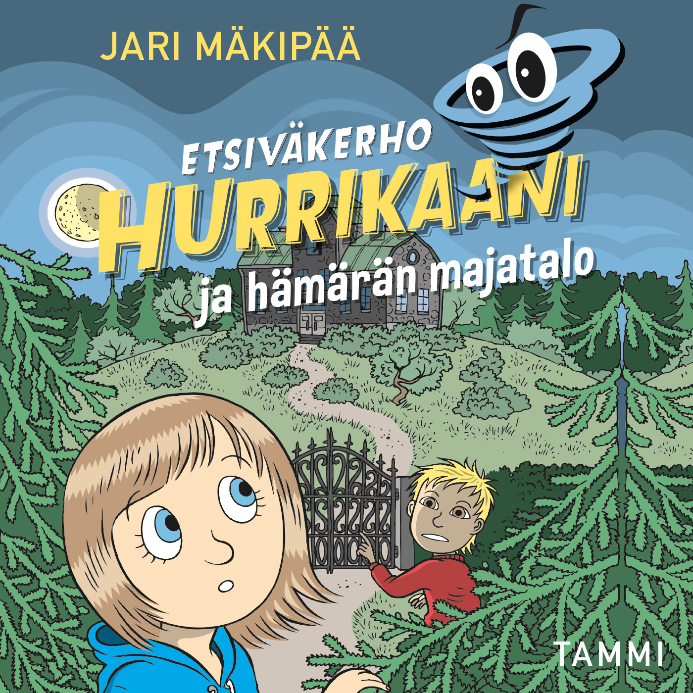 Mäkipää, Jari - Etsiväkerho Hurrikaani ja hämärän majatalo, äänikirja