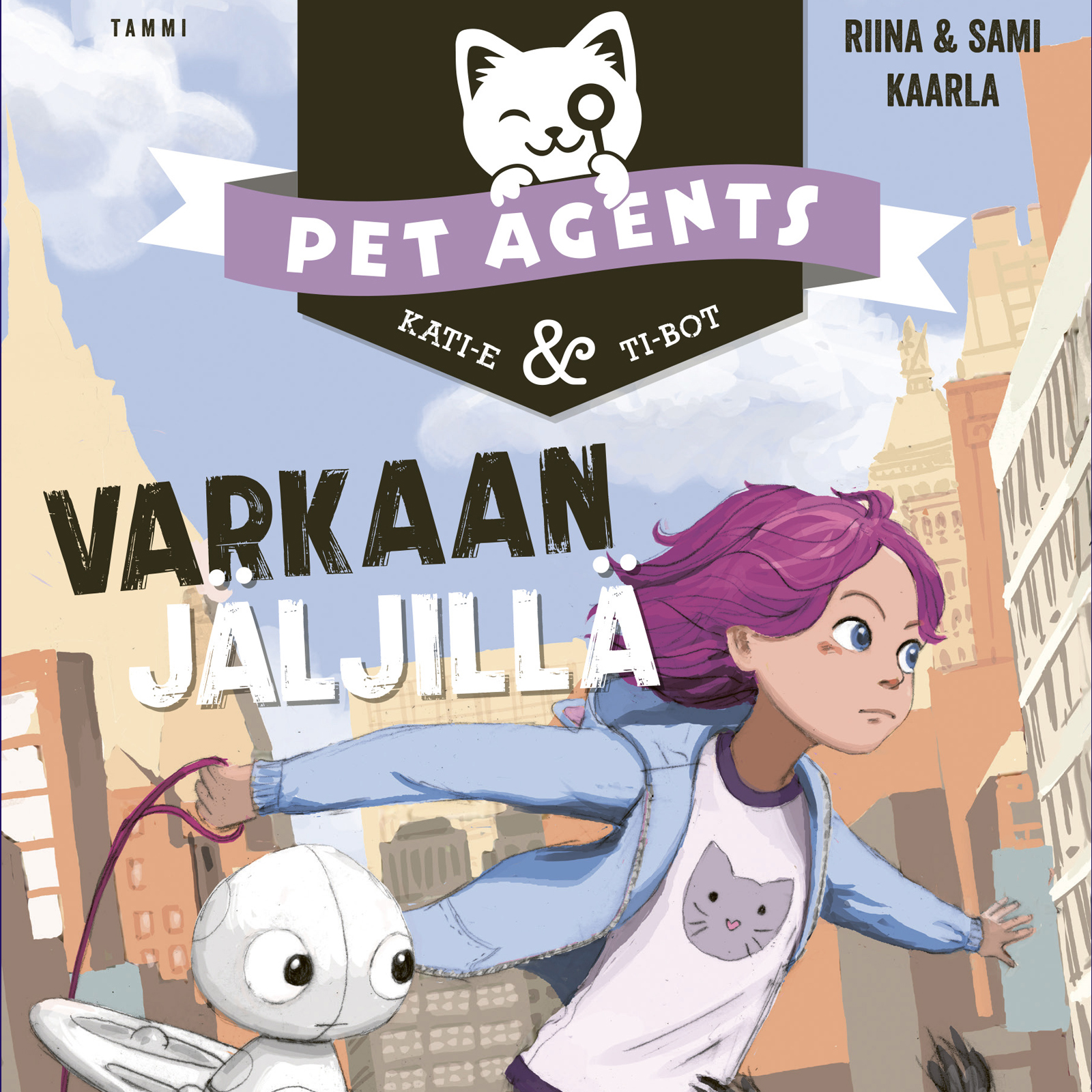 Kaarla, Riina ja Sami - Varkaan jäljillä. Pet Agents 2, audiobook