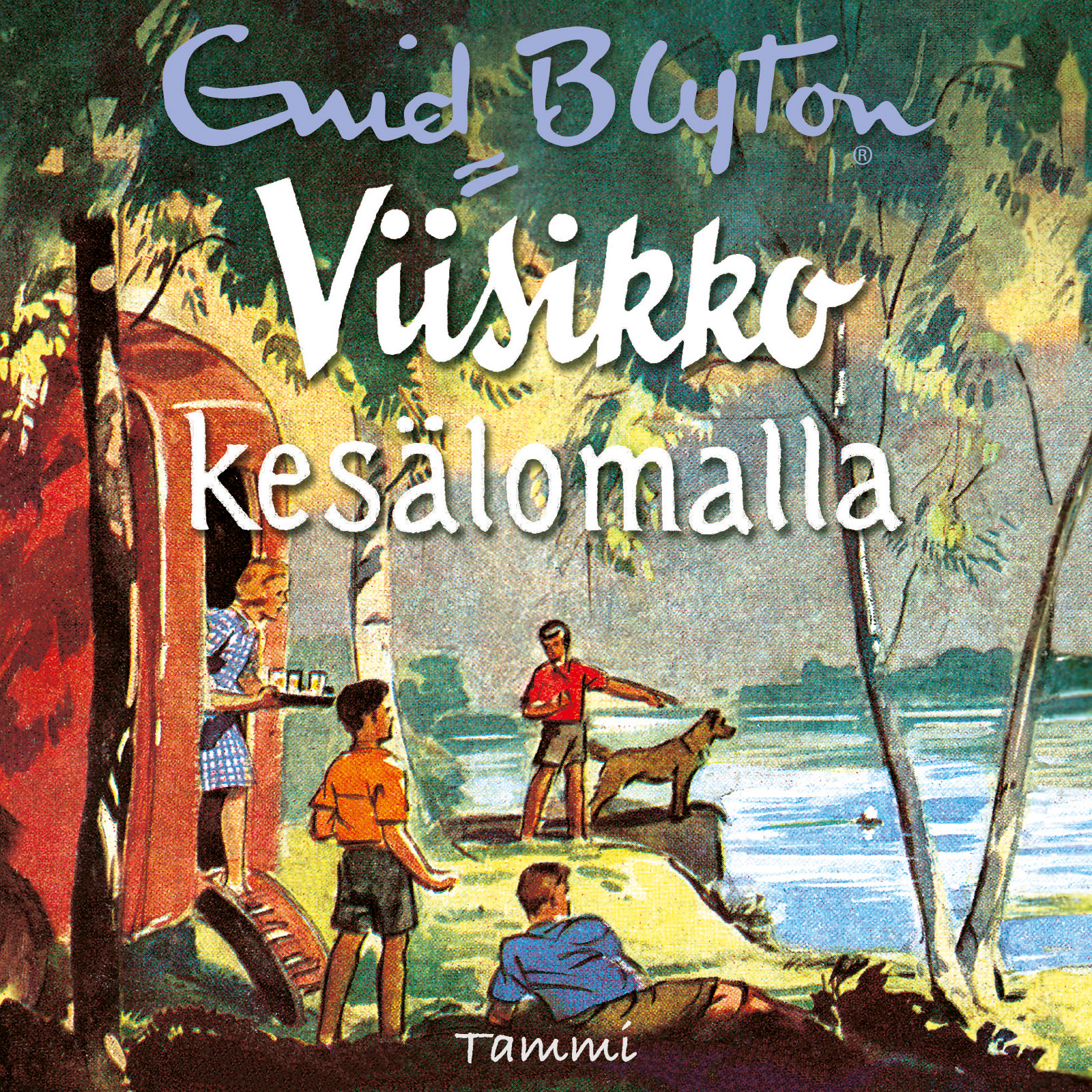 Blyton, Enid - Viisikko kesälomalla, audiobook