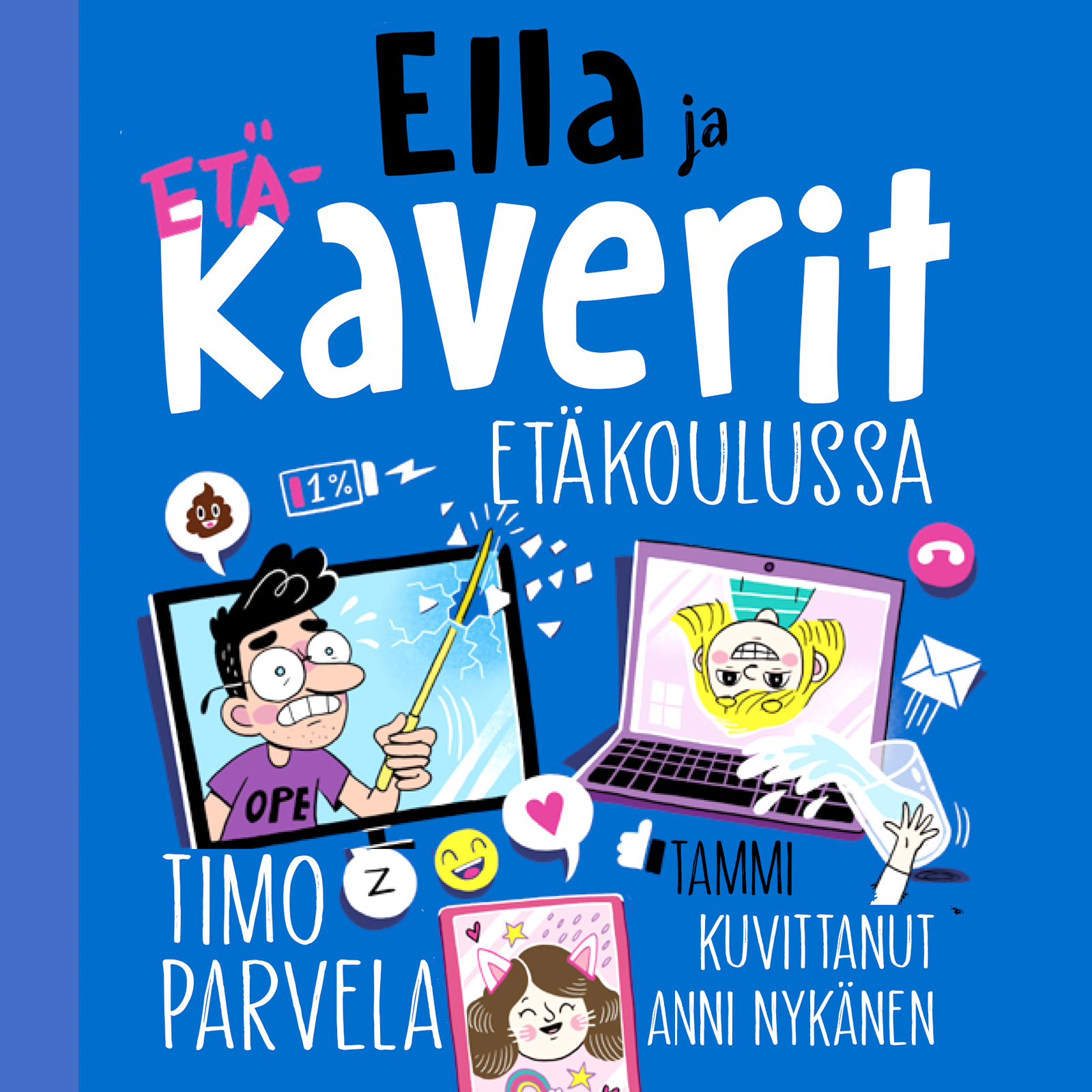 Parvela, Timo - Ella ja kaverit etäkoulussa, audiobook