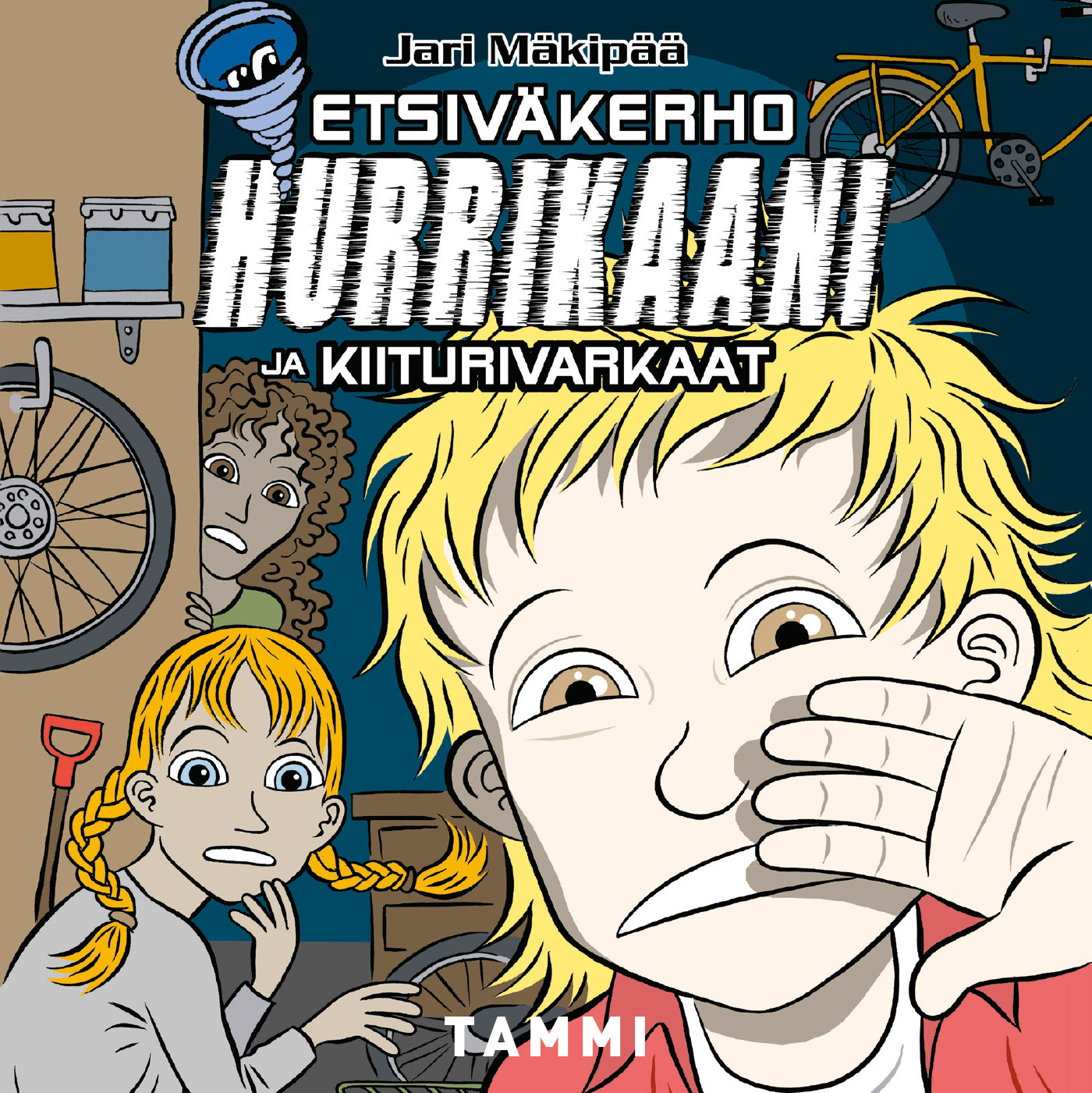 Mäkipää, Jari - Etsiväkerho Hurrikaani ja kiiturivarkaat, äänikirja