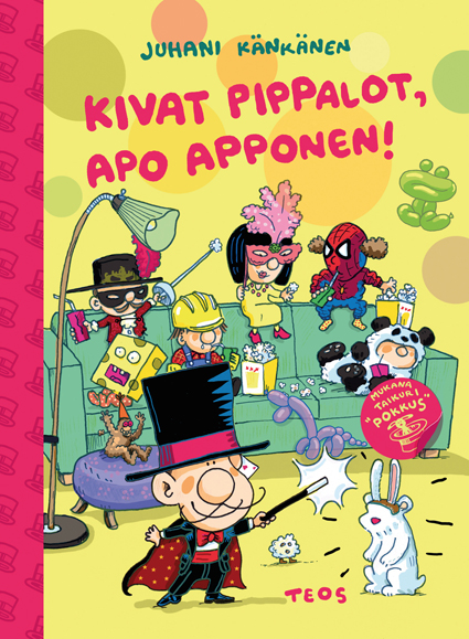 Känkänen, Juhani - Kivat pippalot, Apo Apponen, e-kirja